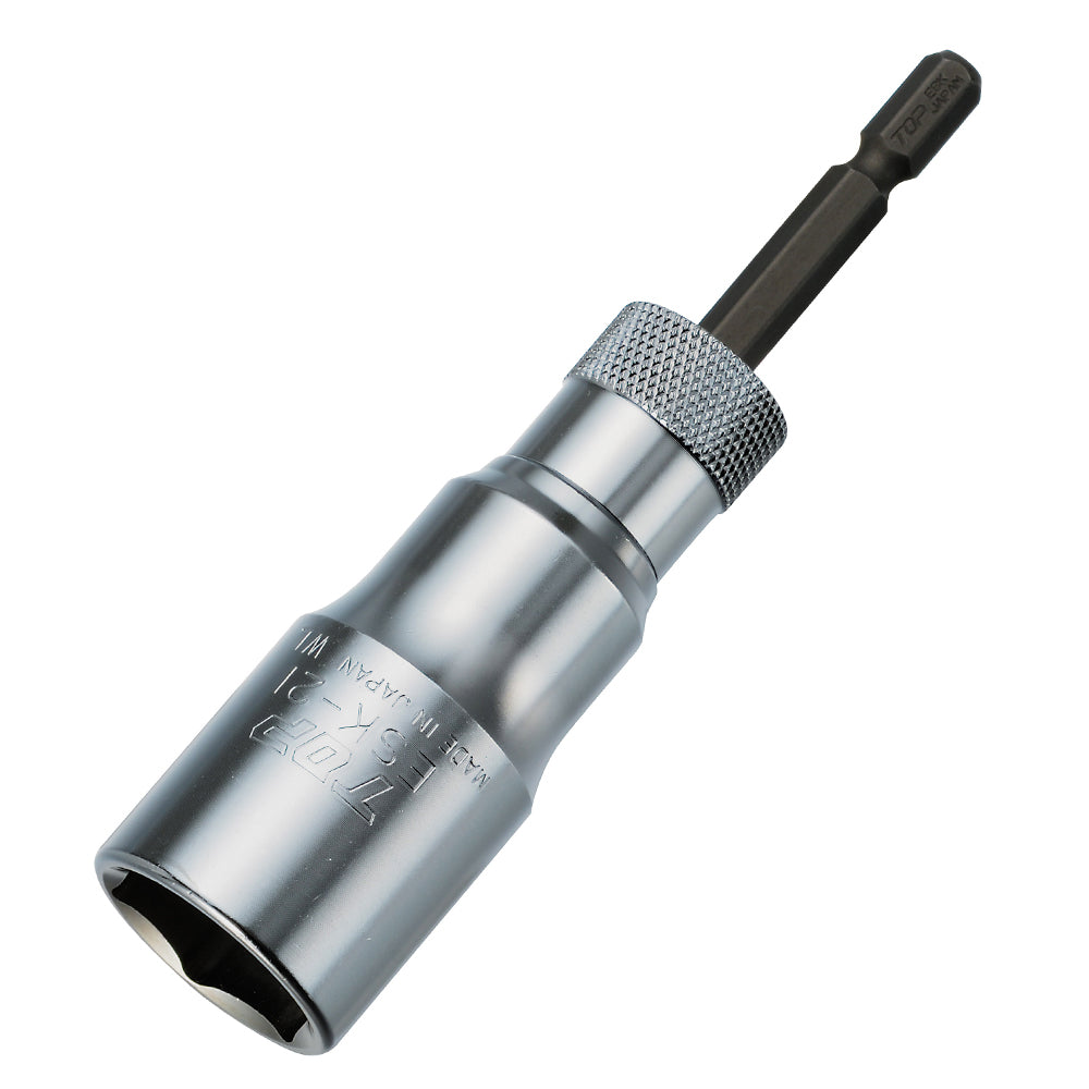 TOP Kogyo Strong Replaceable Shaft Socket 21mm ESK-21TS