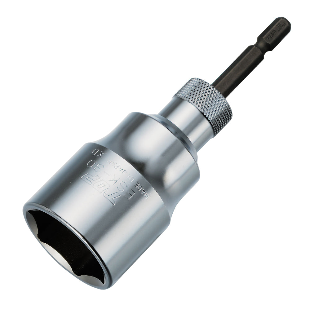 TOP Kogyo Strong Replaceable Shaft Socket 30mm ESK-30TS
