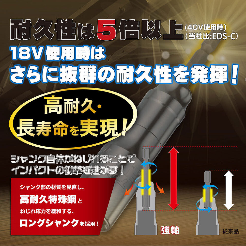 TOP Kogyo Strong Shaft Socket 21mm ETS-21