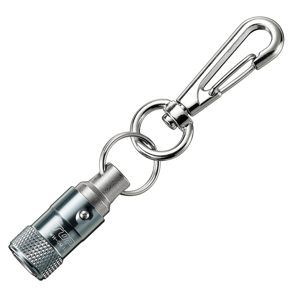 TOP Kogyo One-Touch Socket Holder with Snap Hook, Gunmetal EWH-GMN