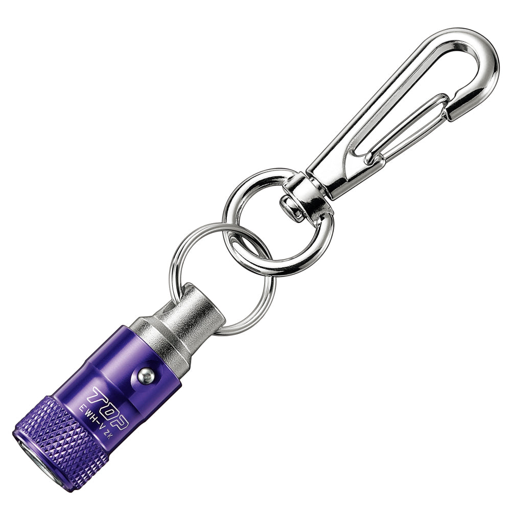 TOP Kogyo One-Touch Socket Holder with Snap Hook, Violet EWH-VN
