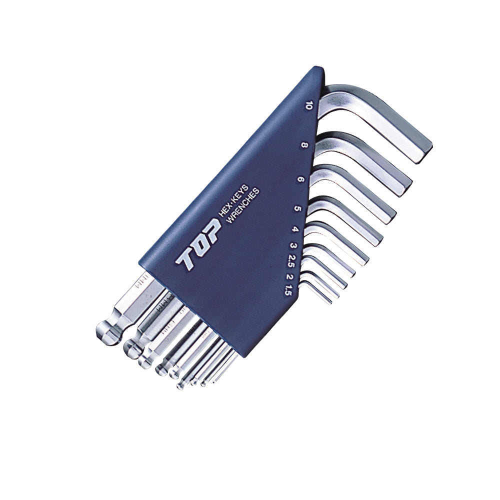 TOP Kogyo Standard Ball Point Hex Key Wrench Set HBS-9000