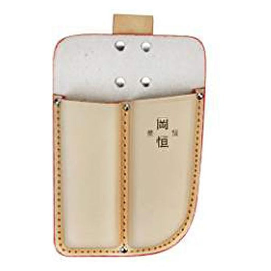 Okatsune Leather Sheath for Two Pruning Shears No.109