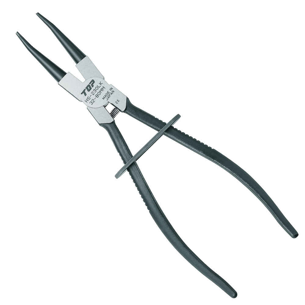 TOP Kogyo Locking Internal Snap Ring Pliers 32 to 80mm HS-230LK