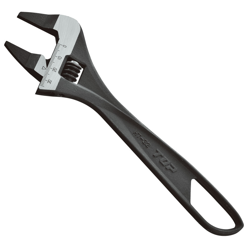 TOP Kogyo Thin Straight Adjustable Wrench 32mm Jaw Opening HT-32