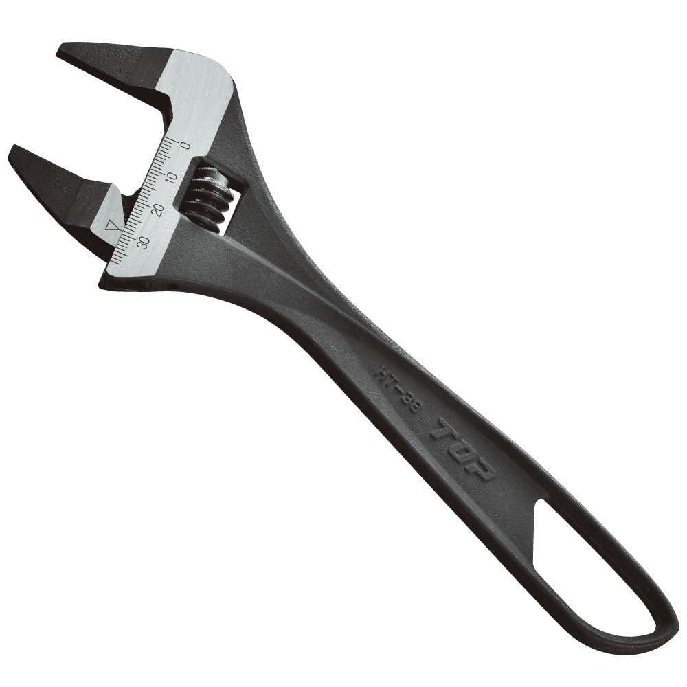 TOP Kogyo Thin Straight Adjustable Wrench 38mm Jaw Opening HT-38