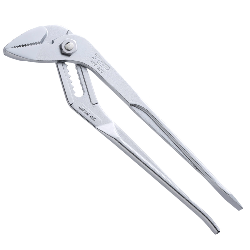 TOP Kogyo Cutter-Equipped Multi Pump Pliers, Straight Jaw 255mm MPS-250