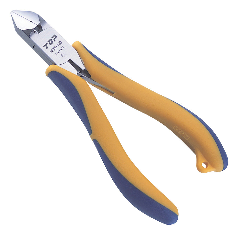 TOP Kogyo Three-Piece Joint Diagonal Nipper 121mm ND3-120
