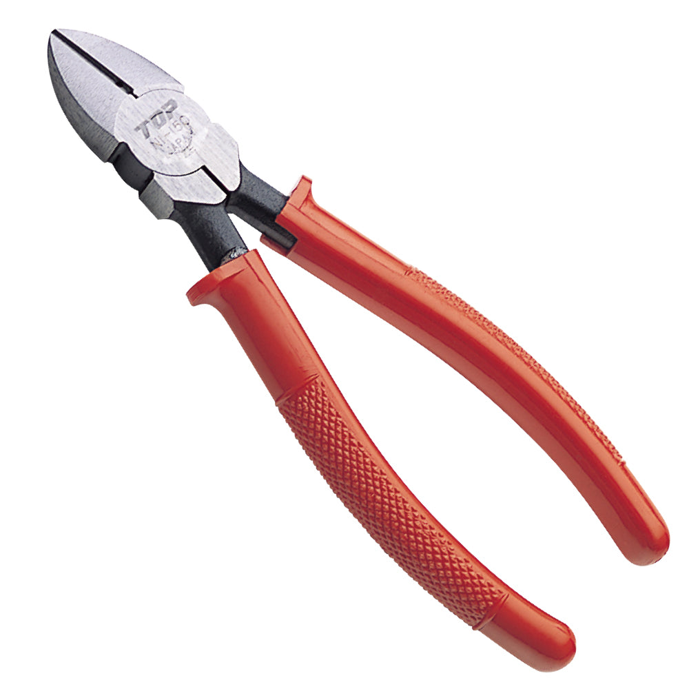 TOP Kogyo Heavy-Duty Nippers with Molded Grip 150mm NI-150PG