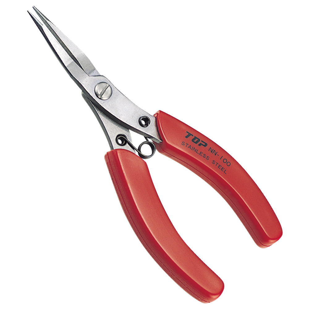 TOP Kogyo Needle Nose Pliers with Serrated Tip 130mm NN-100N