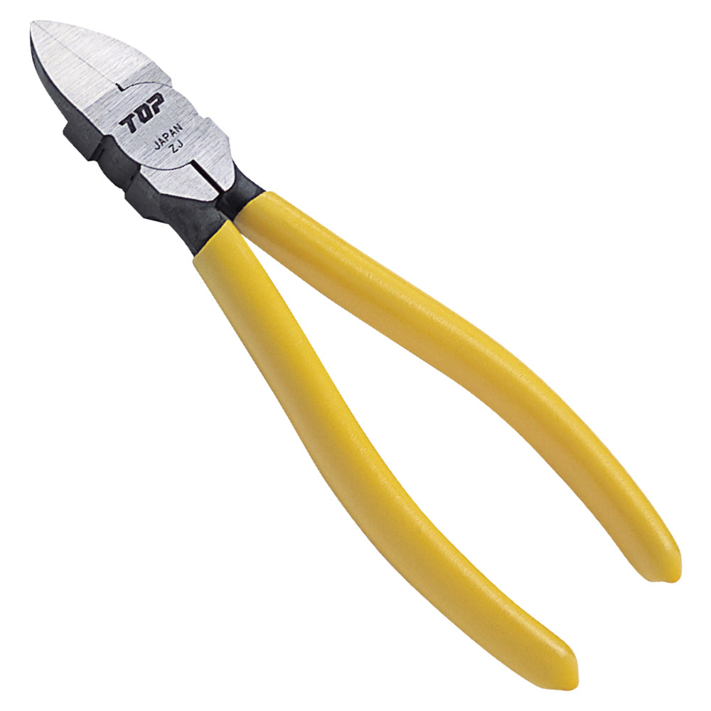 TOP Kogyo Plastic Nippers with Spring (Flat Blade) 125mm PLN-125