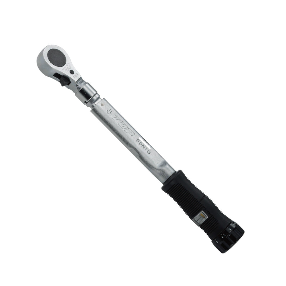 TOP Kogyo Ratchet N-Type Torque Wrench with Grip 10 to 50N·m RH-50NTG-N
