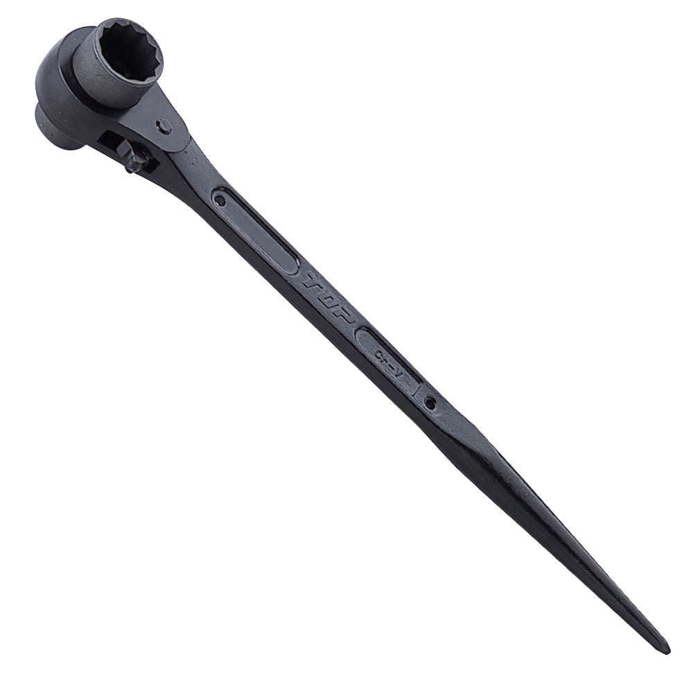 TOP Kogyo Double-Ended Ratchet Wrench with Spud 22 x 24mm RM-22X24