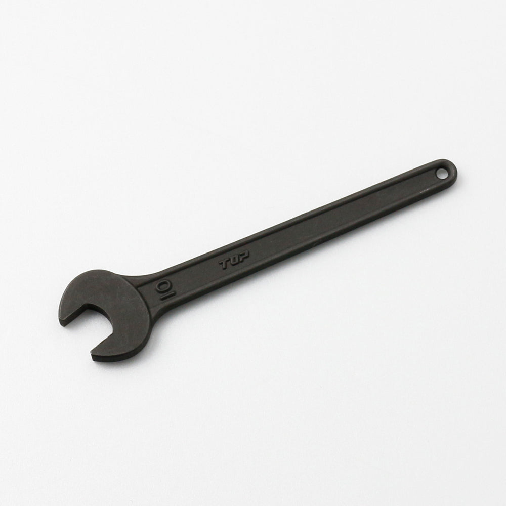 TOP Kogyo Round Heavy-Duty Single Open-End Spanner 10mm RS-10