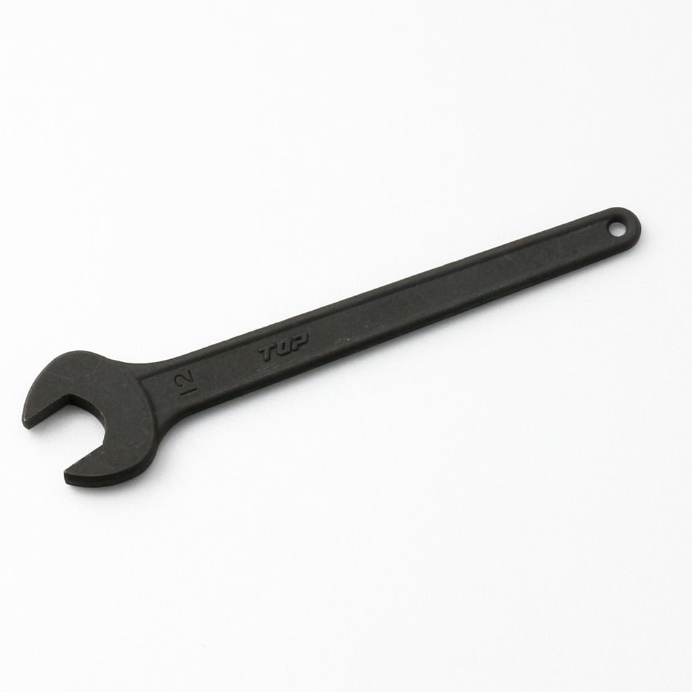 TOP Kogyo Round Heavy-Duty Single Open-End Spanner 12mm RS-12