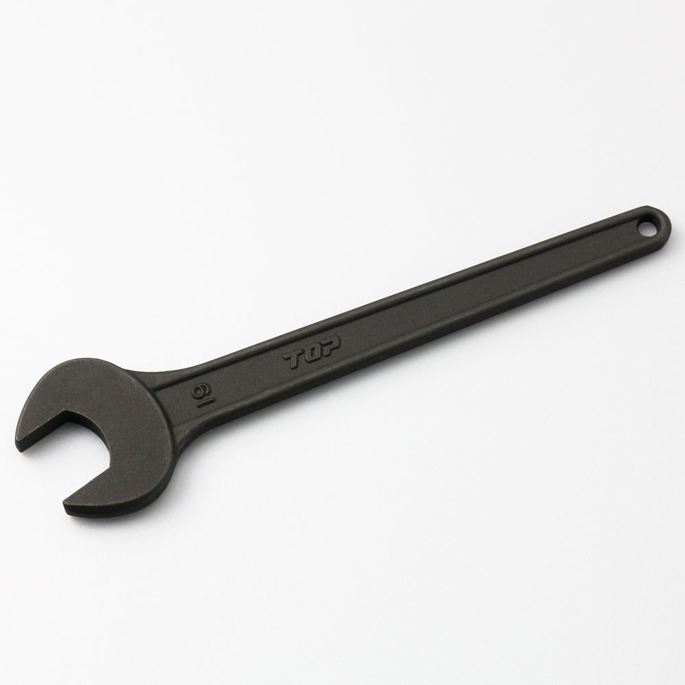 TOP Kogyo Round Heavy-Duty Single Open-End Spanner 19mm RS-19