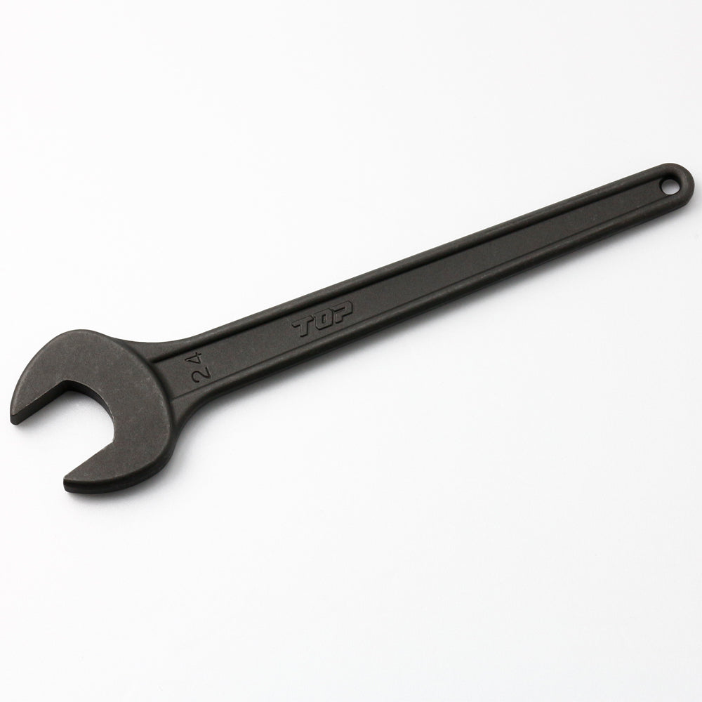TOP Kogyo Round Heavy-Duty Single Open-End Spanner 24mm RS-24