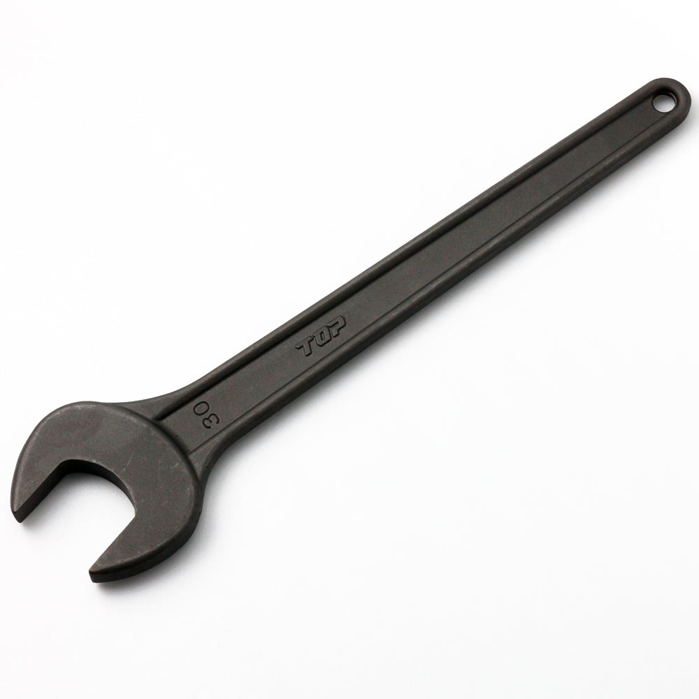 TOP Kogyo Round Heavy-Duty Single Open-End Spanner 30mm RS-30