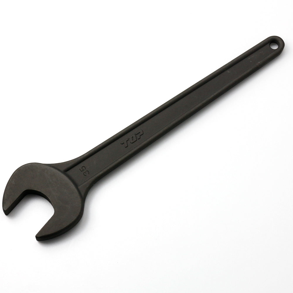TOP Kogyo Round Heavy-Duty Single Open-End Spanner 35mm RS-35