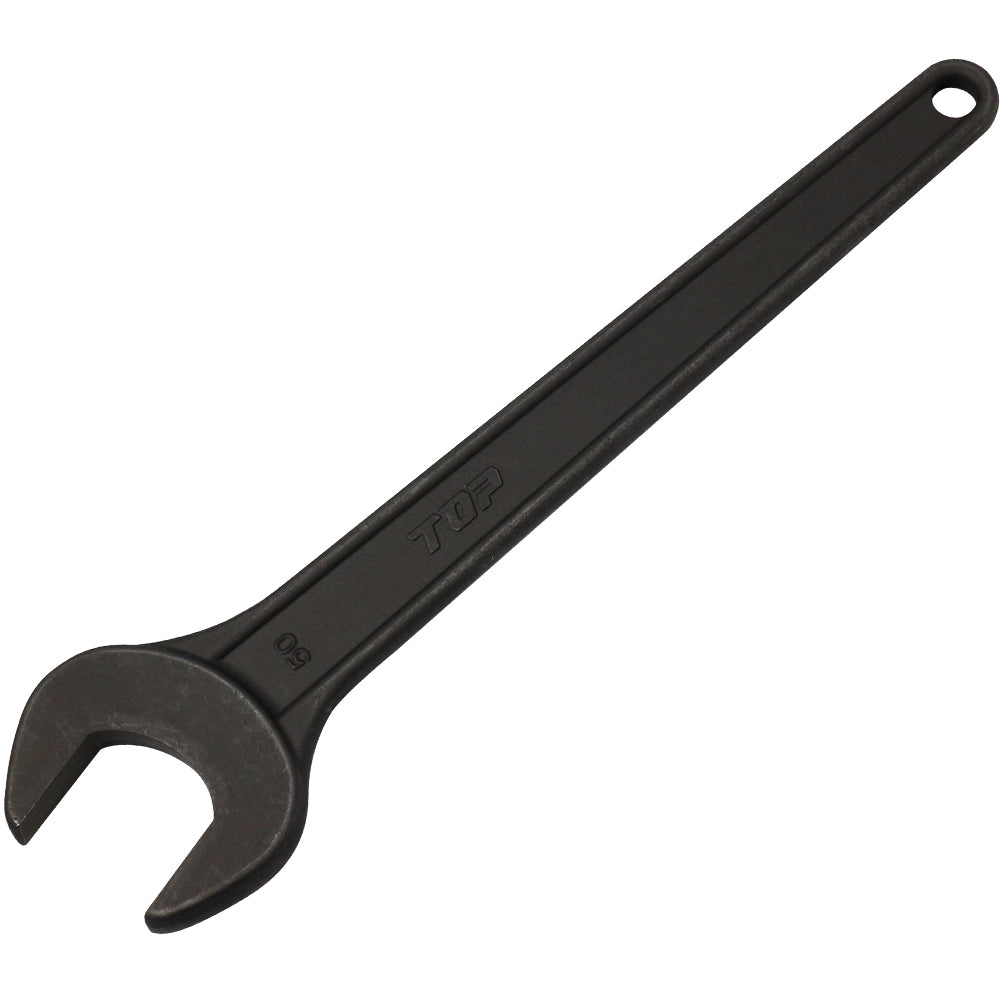 TOP Kogyo Round Heavy-Duty Single Open-End Spanner 50mm RS-50