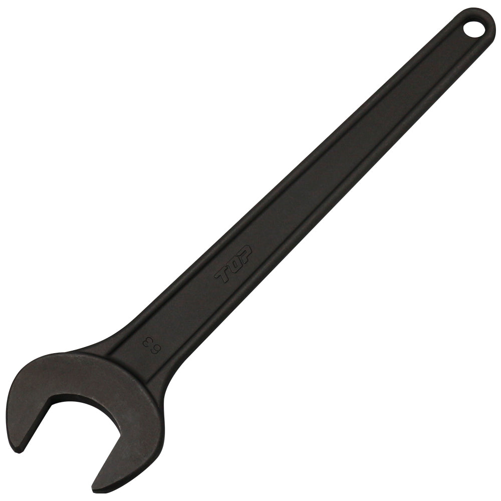 TOP Kogyo Round Heavy-Duty Single Open-End Spanner 63mm RS-63