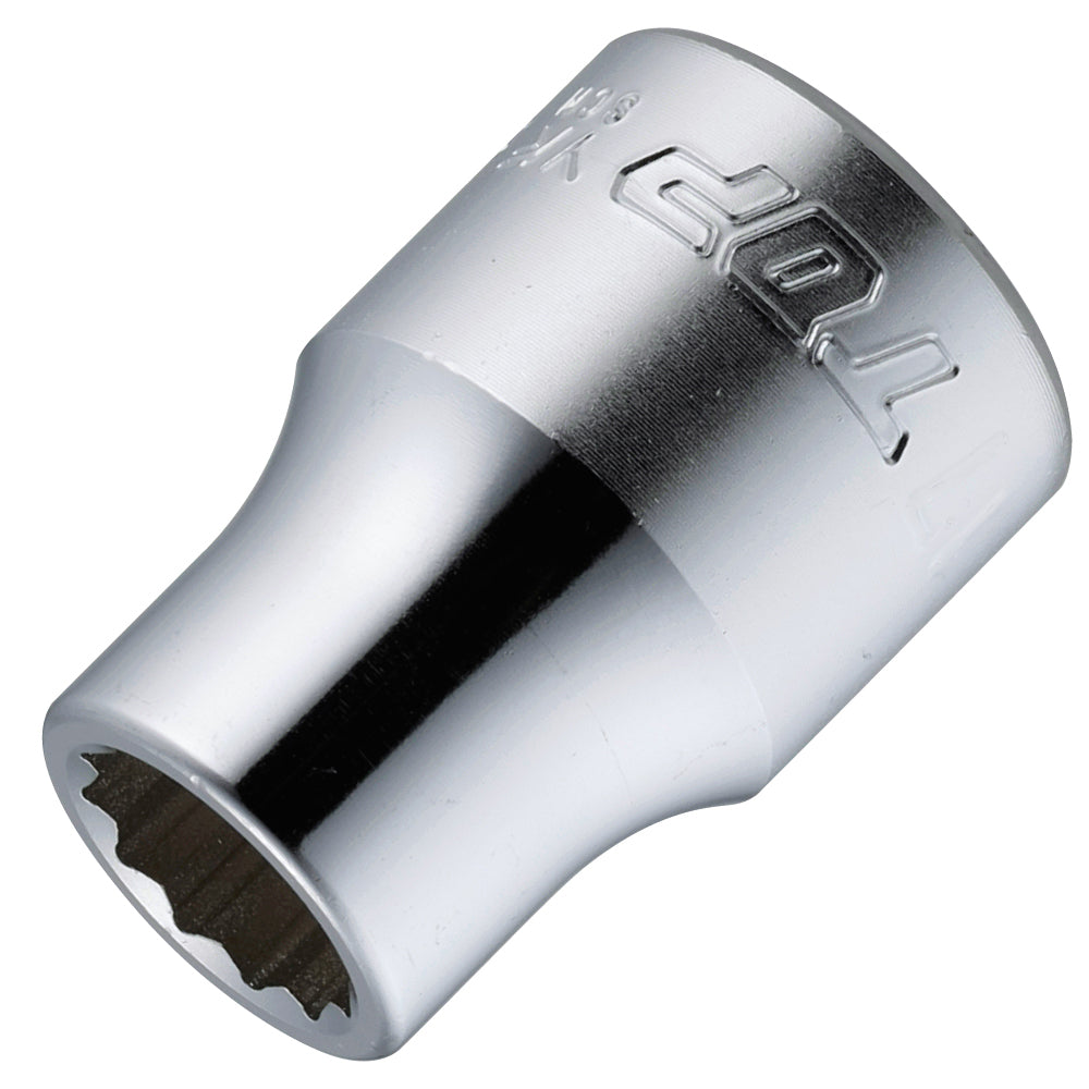 TOP Kogyo 12-Point Surface Socket 21mm, 12.7mm Drive S-421