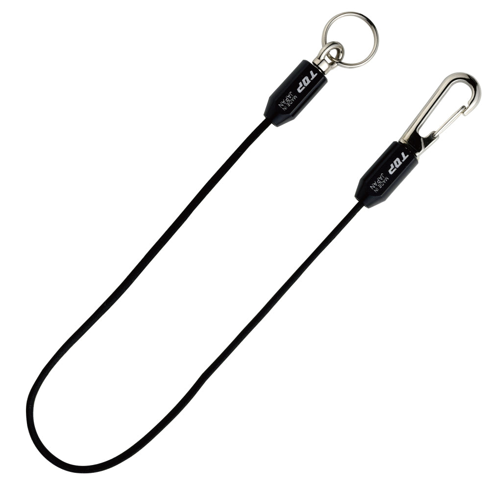 TOP Kogyo Rubber Slim Safety Cord Black SFC-250BK