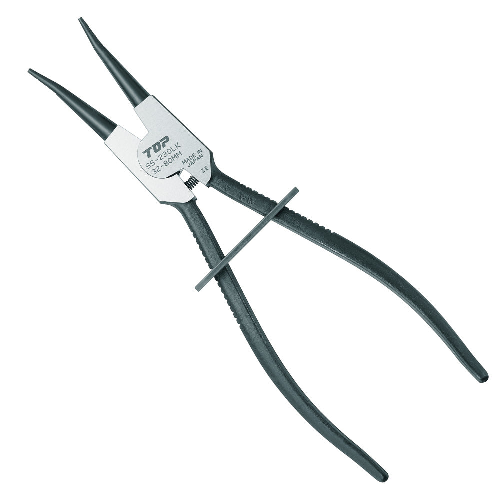 TOP Kogyo Locking External Snap Ring Pliers 32 to 80mm SS-230LK