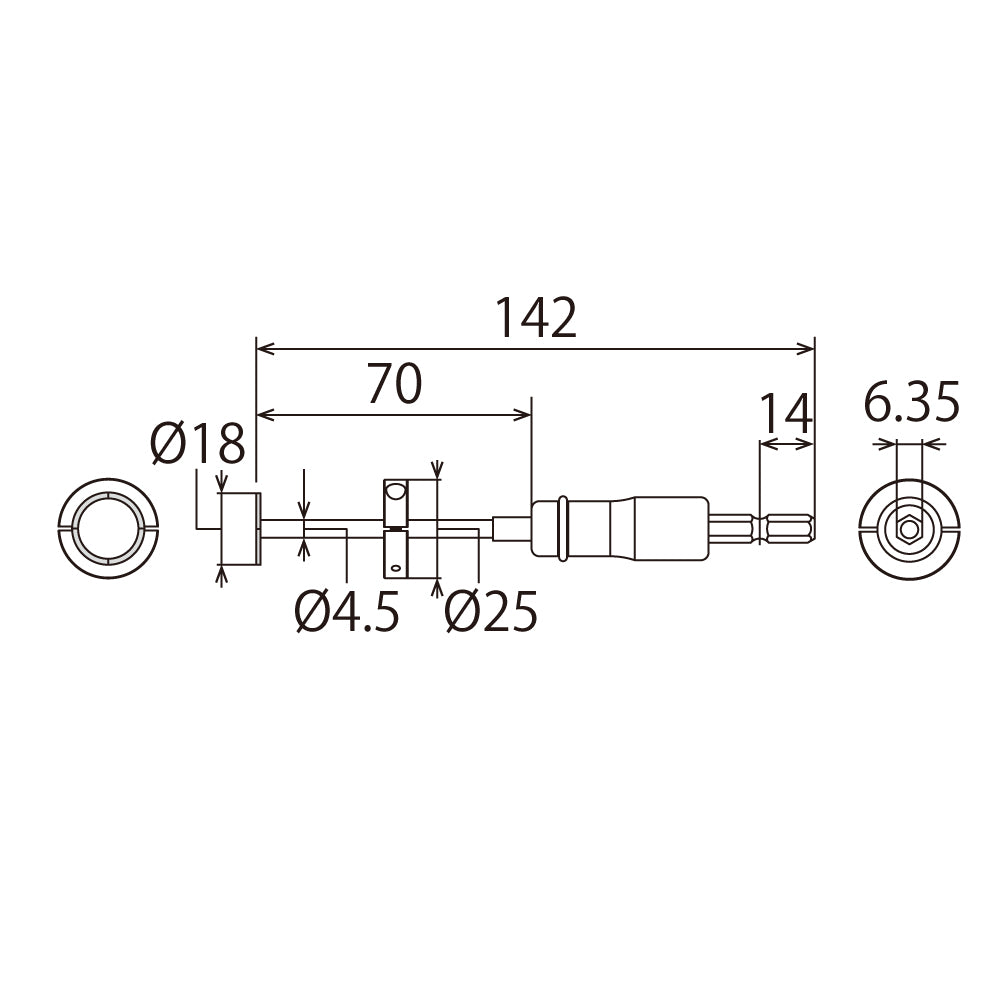 TOP Kogyo Small Diameter Drain Pipe Inner Diameter Cutter for Electric Drill TNC-18