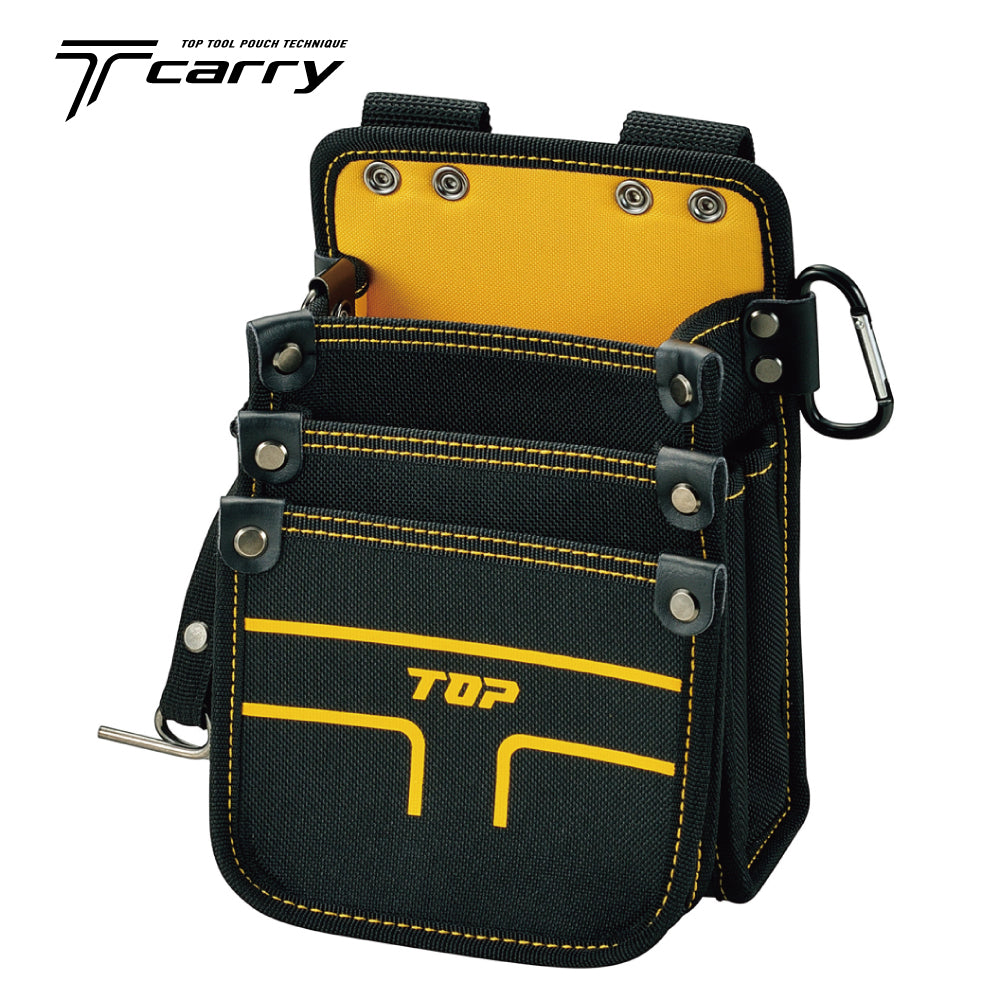 TOP Kogyo Electrician's 3-Tier Waist Bag Small TPD-301S