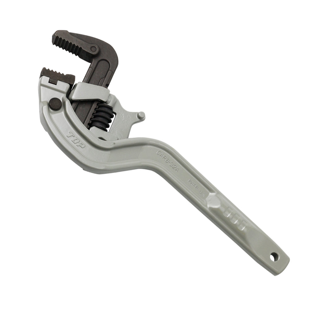 TOP Kogyo Vertical Aluminum Wide Pipe Wrench 8A to 32A TPW-0832