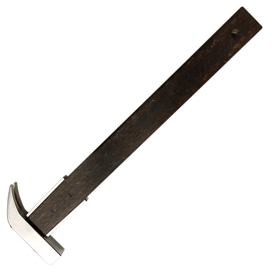 Marukin Butaiya Hammer (Naguri), Square, Burnt Finish, Silver, 360mm