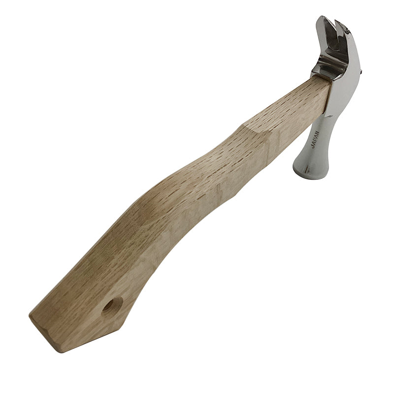 Marukin Kariwaku Hammer, Mirror, Smooth Face, Small Head, Square Wave-Curve, 250mm Short