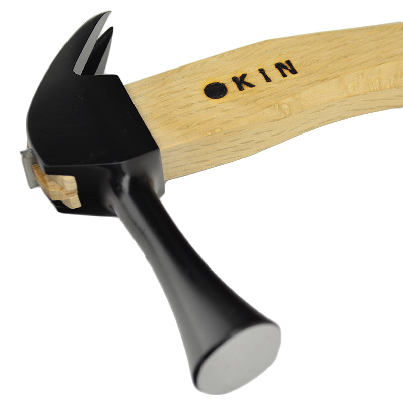 Marukin Kariwaku Hammer, Black, Smooth Face, Small Head, Square Wave-Curve, 350mm