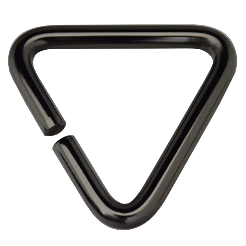 Marukin Tool Belt & Harness Attachment, Triangle Ring 45mm, Gunmetal GK-01-4