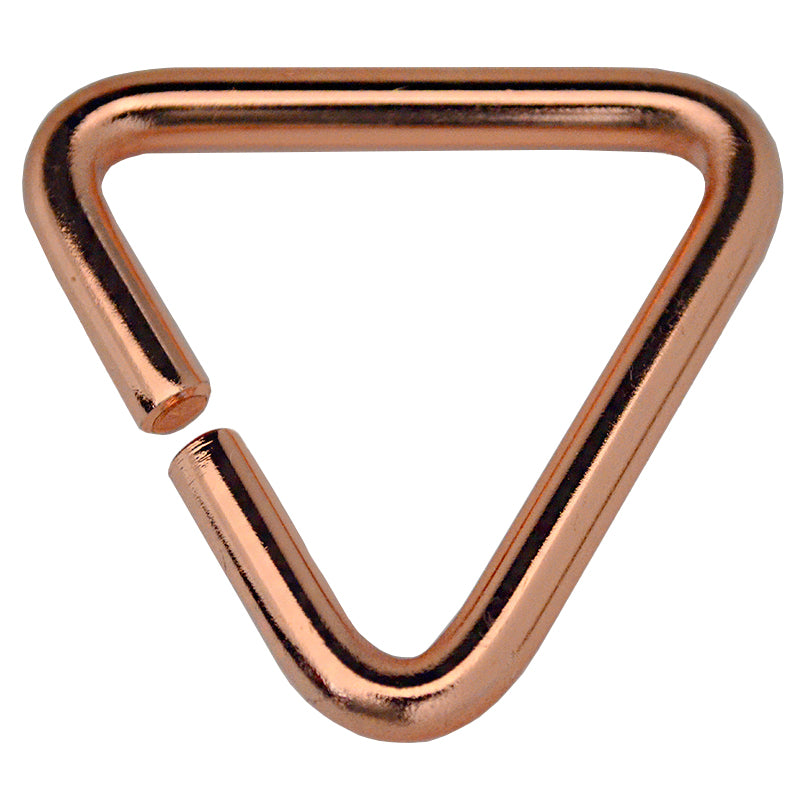 Marukin Tool Belt & Harness Attachment, Triangle Ring 45mm, Bronze GK-01-3