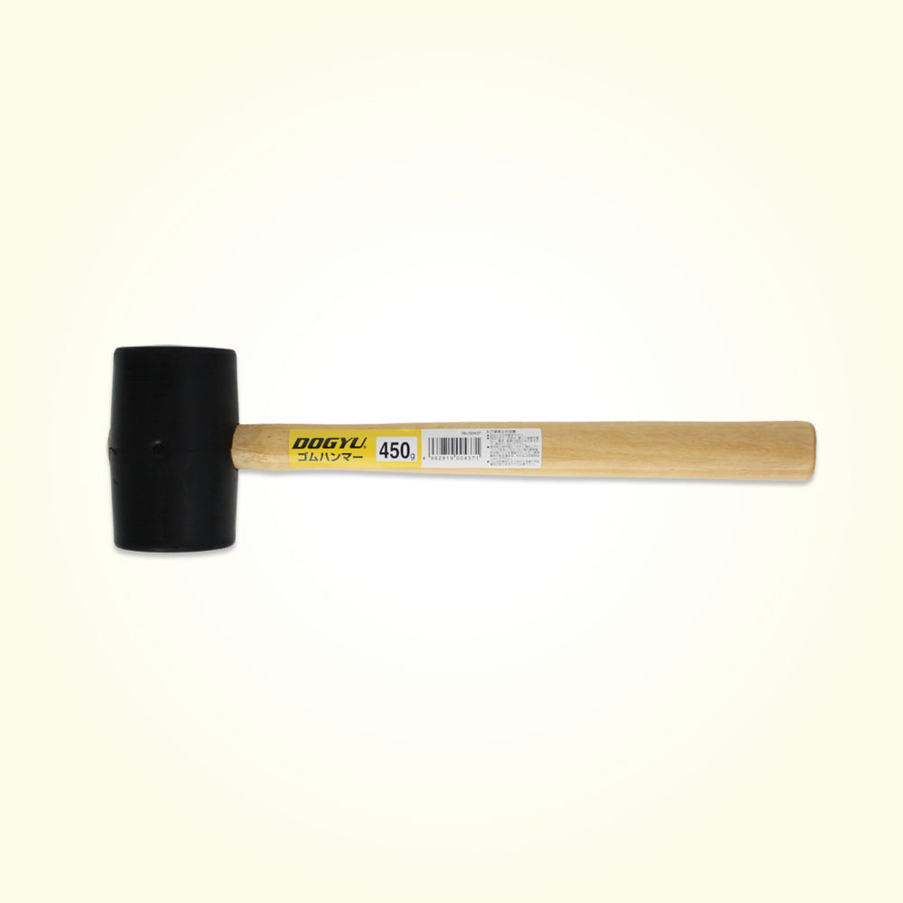 Dogyu Rubber Hammer 340g 3/4lb #00434