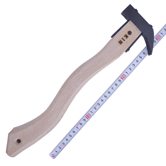 Marukin Butaiya Hammer (Naguri), Square Wave-Curve, Black, 350mm, Short Head