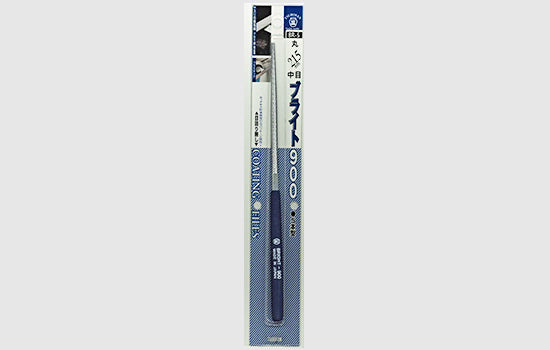 Tsubosan Bright-900 Needle File Round Medium 215 mm BR5