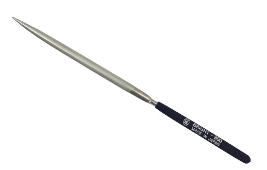 Tsubosan Bright-900 Precision Needle File Half Round 200 mm Pack of 5 BRHA0556