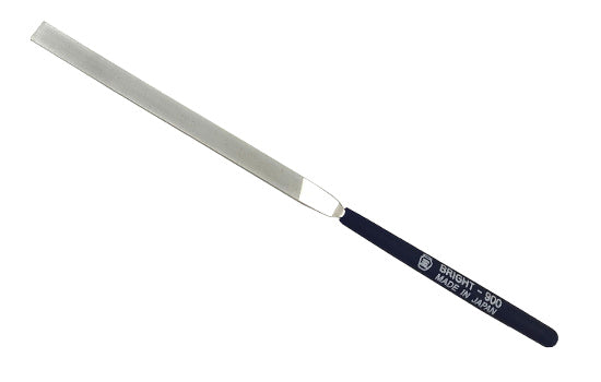 Tsubosan Bright-900 Precision Needle File Flat 200 mm Pack of 5 BRHI0556
