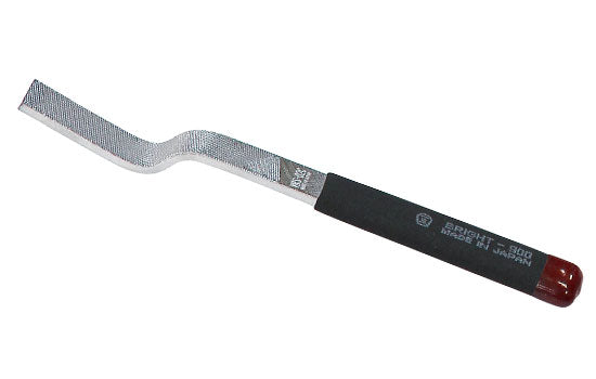 Tsubosan Varit-M Deburring File Short Cranked Bright-900 Coarse 155 mm BRVRS-01C
