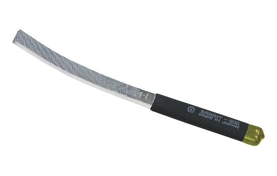 Tsubosan Varit-M Deburring File Short Boat-Shaped Bright-900 Fine 155 mm BRVRS-03S