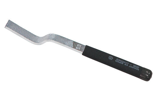 Tsubosan Varit-M Deburring File Short Cranked Bright-900 Extra Fine 155 mm BRVRS-04C