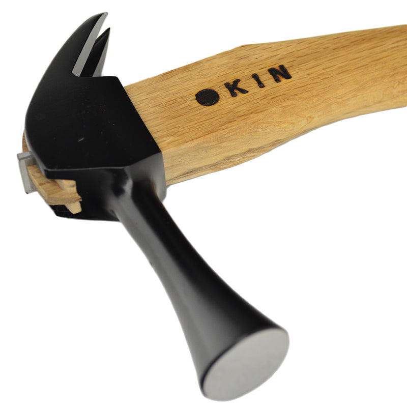 Marukin Kariwaku Hammer, Black, Smooth Face, Small Head, Wave-Curve, 350mm