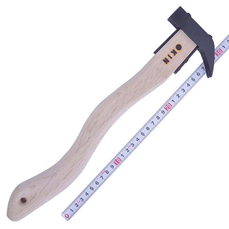 Marukin Butaiya Hammer (Naguri), Wave-Curve, Black, 350mm, Short Head