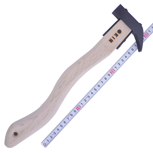Marukin Butaiya Hammer (Naguri), Wave-Curve, Black, 350mm, Short Head