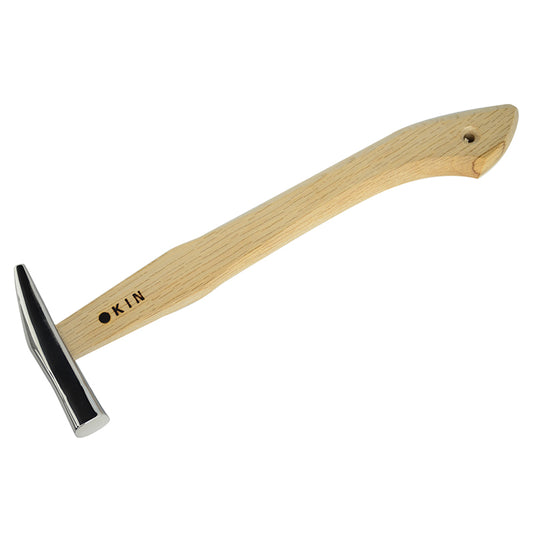 Marukin Sheet Metal Hammer, Stainless Burikiya 21mm, Straight, 350mm