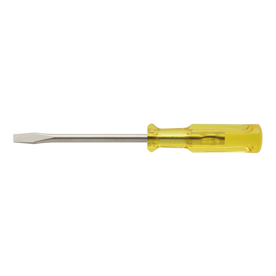 Anex Plastic Handle Flathead Screwdriver -5.5x75 1250