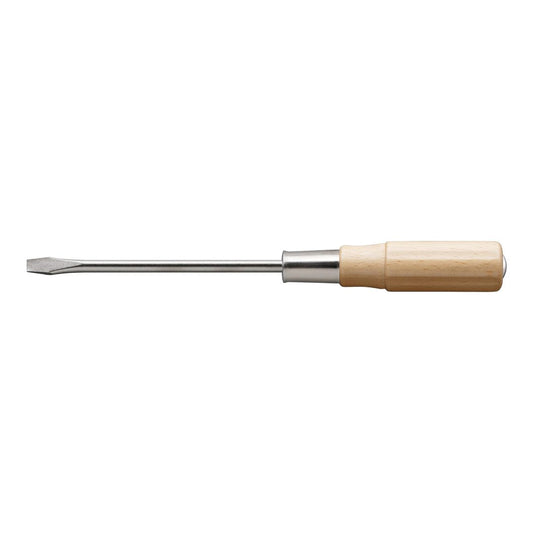 Anex Wooden Handle Punch-Through Flathead Screwdriver -8x150 150